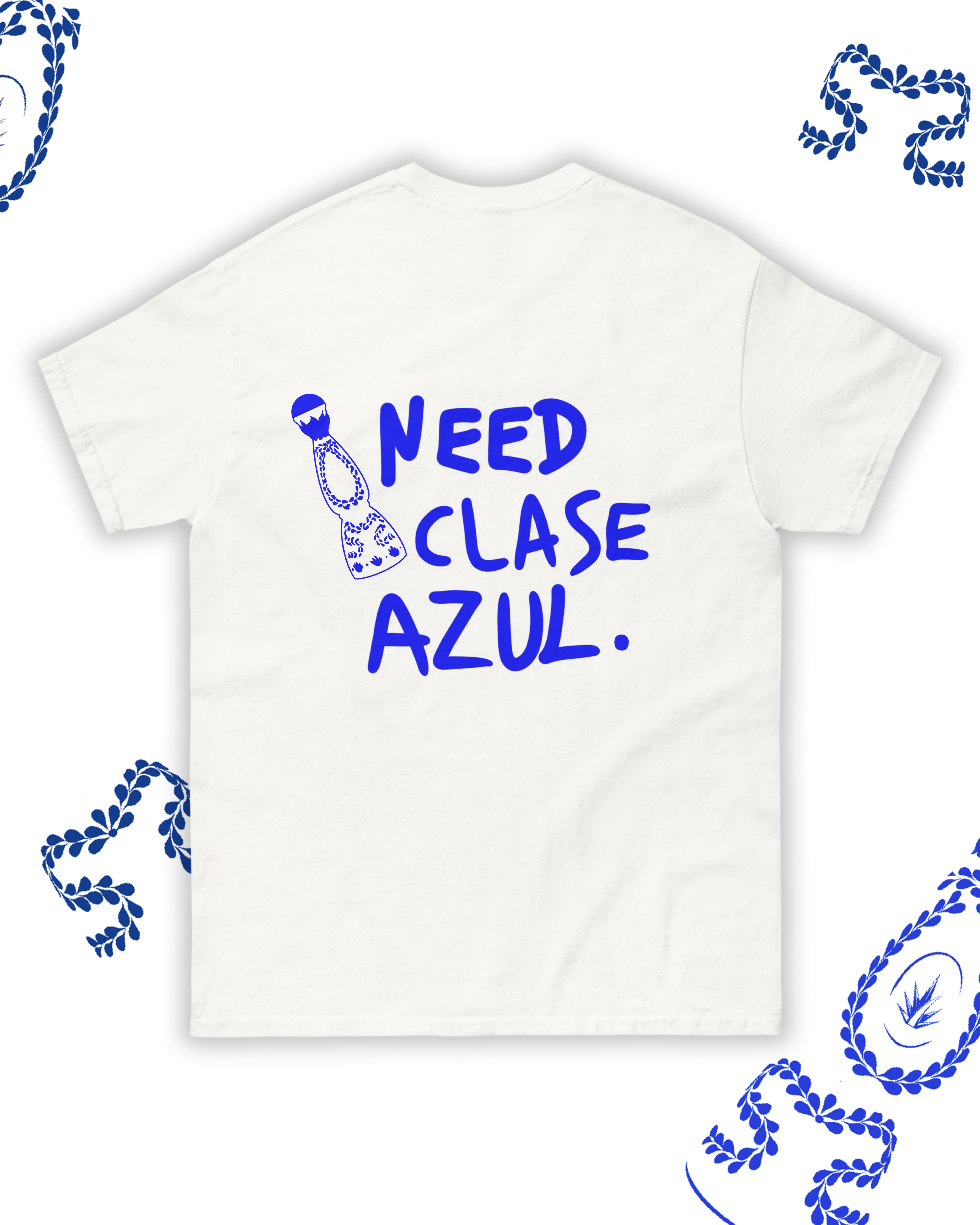 T-SHIRT NEED AZUL